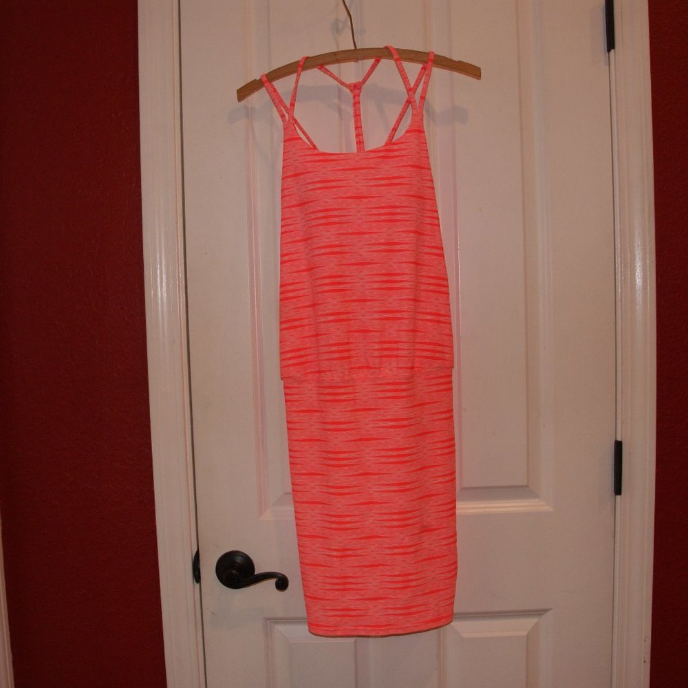126 ATHLETA Orange Ariel Venice Swim Dress sz XXS - Picture 3 of 8